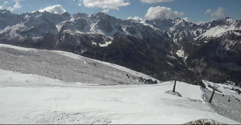 Webcam Pozza di Fassa-Aloch-Buffaure  - Pista Pala del Geiger