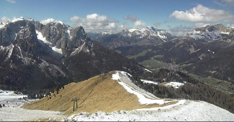 Webcam Pozza di Fassa-Aloch-Buffaure  - Pista Pala del Geiger