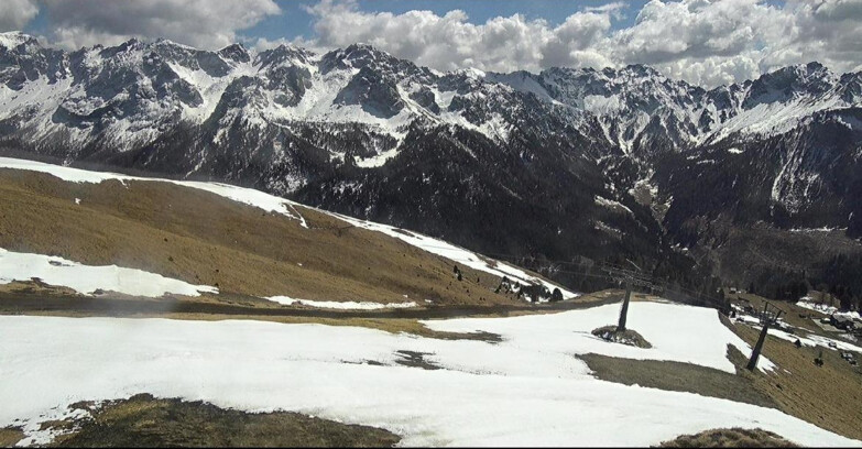 Webcam Pozza di Fassa-Aloch-Buffaure  - Pista Pala del Geiger