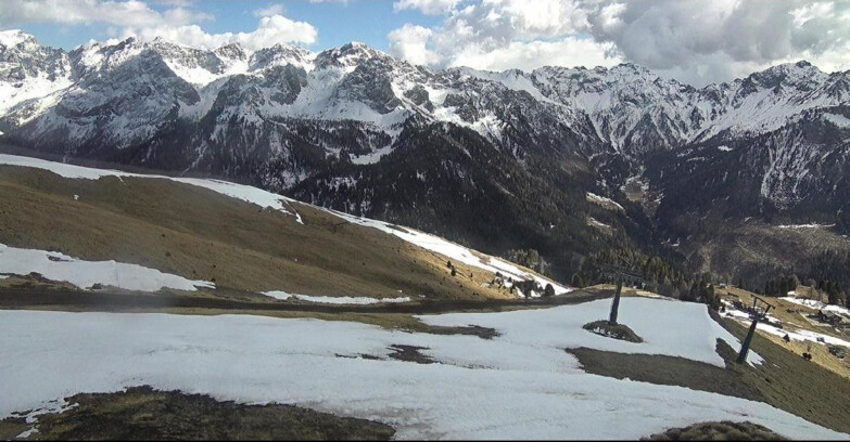 Webcam Pozza di Fassa-Aloch-Buffaure  - Pista Pala del Geiger