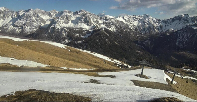 Webcam Pozza di Fassa-Aloch-Buffaure  - Pista Pala del Geiger