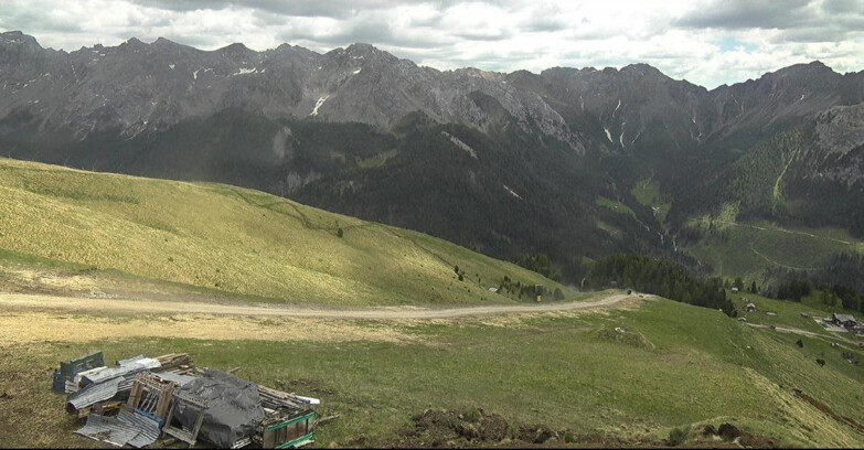 Webcam Pozza di Fassa-Aloch-Buffaure  - Pala del Geiger Piste
