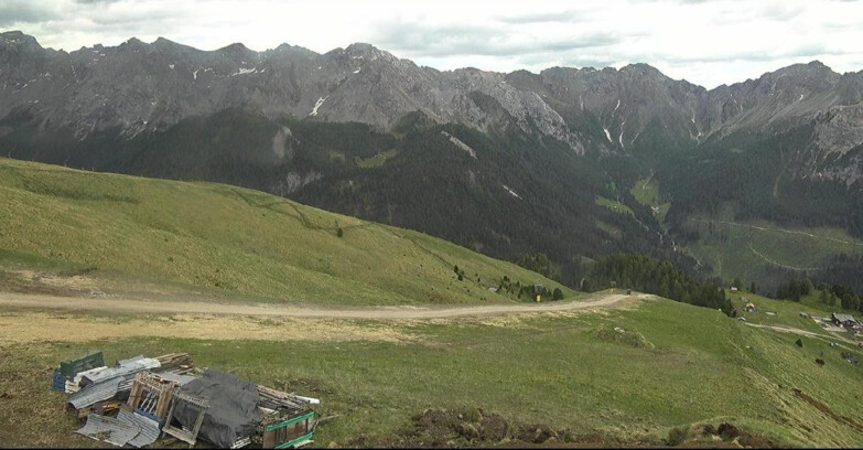 Webcam Pozza di Fassa-Aloch-Buffaure  - Pala del Geiger Piste