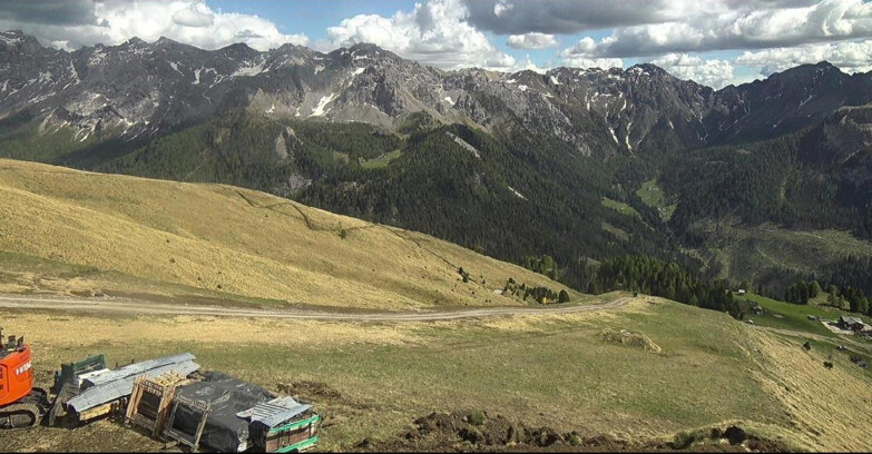 Webcam Pozza di Fassa-Aloch-Buffaure  - Pista Pala del Geiger