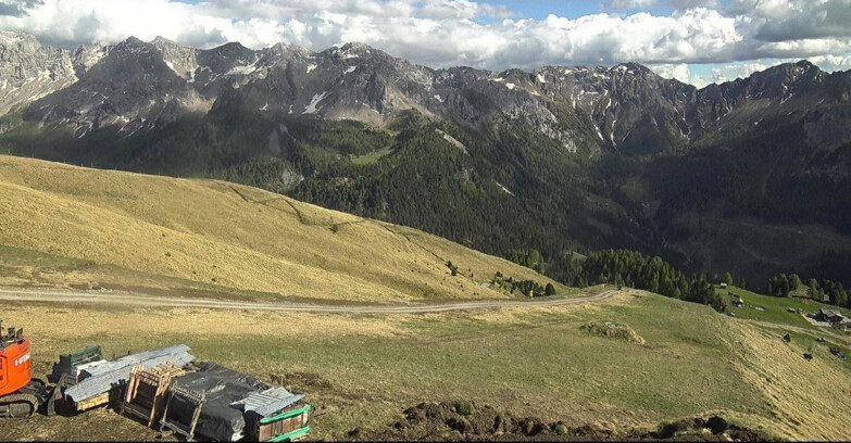 Webcam Pozza di Fassa-Aloch-Buffaure  - Pista Pala del Geiger