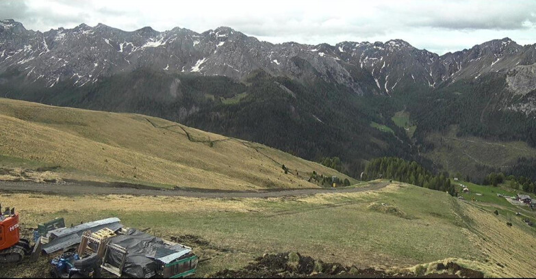 Webcam Pozza di Fassa-Aloch-Buffaure  - Pista Pala del Geiger