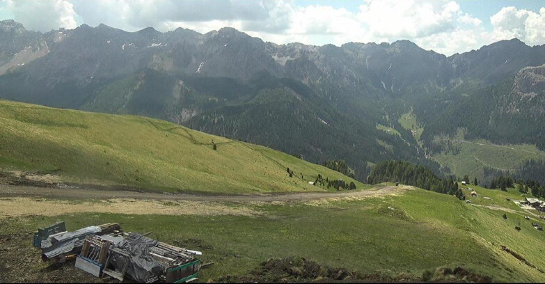 Webcam Pozza di Fassa-Aloch-Buffaure  - Pista Pala del Geiger