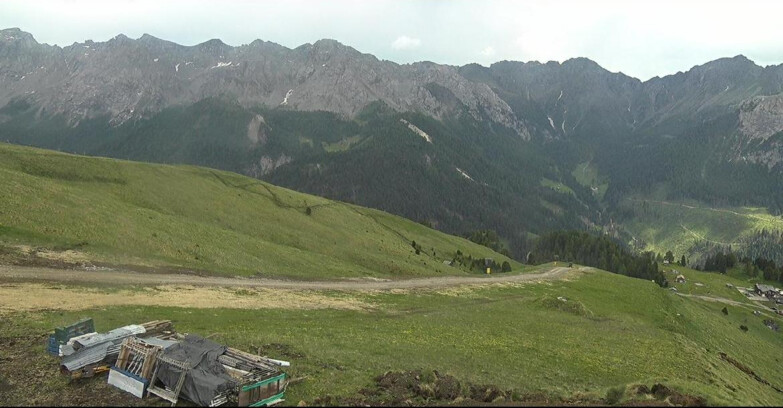 Webcam Pozza di Fassa-Aloch-Buffaure  - Pista Pala del Geiger