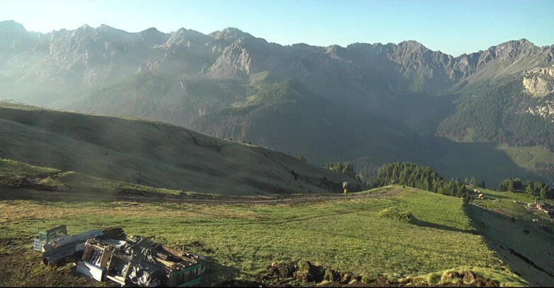 Webcam Pozza di Fassa-Aloch-Buffaure  - Pista Pala del Geiger