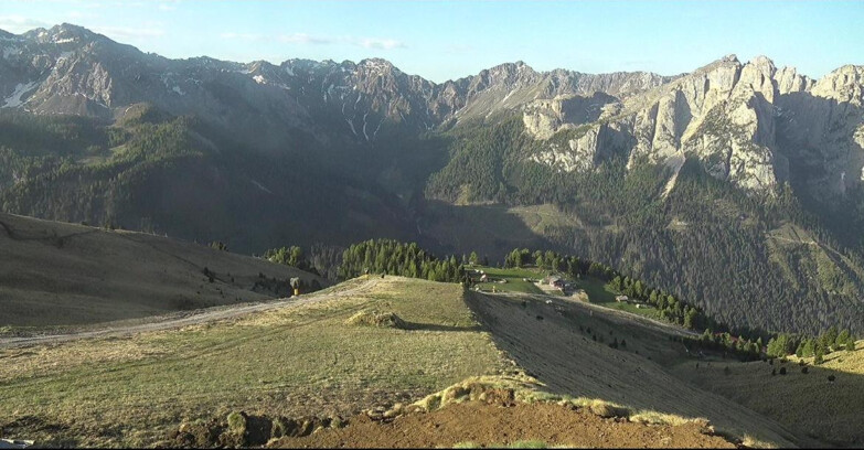 Webcam Pozza di Fassa-Aloch-Buffaure  - Rifugio Baita Cuz