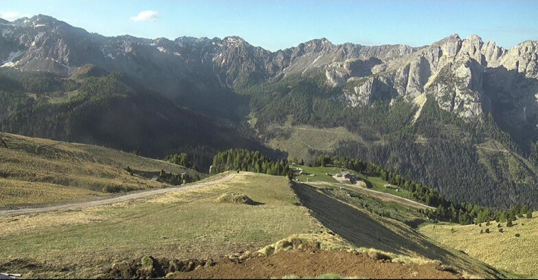 Webcam Pozza di Fassa-Aloch-Buffaure  - Rifugio Baita Cuz