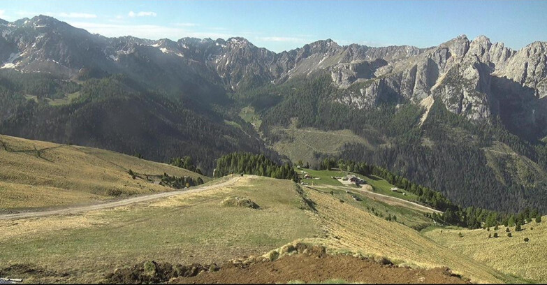 Webcam Pozza di Fassa-Aloch-Buffaure  - Rifugio Baita Cuz
