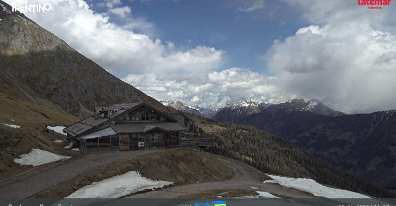 Webcam Пампеаго - Предаццо - Оберегген	 - Latemar- Feudo Ovest