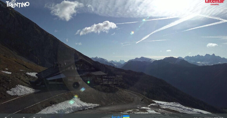 Webcam Пампеаго - Предаццо - Оберегген	 - Latemar- Feudo Ovest