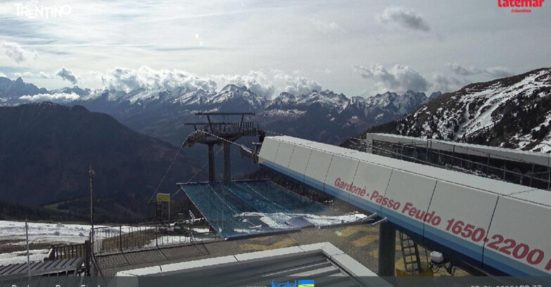 Webcam Пампеаго - Предаццо - Оберегген	 - Latemar- Feudo est