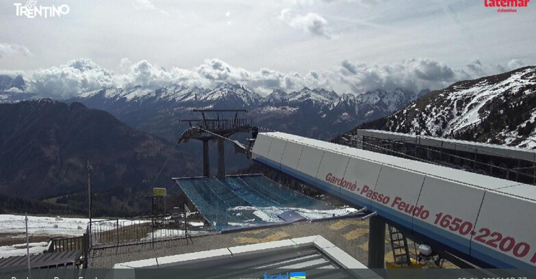 Webcam Пампеаго - Предаццо - Оберегген	 - Latemar- Feudo est