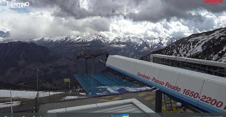 Webcam Пампеаго - Предаццо - Оберегген	 - Latemar- Feudo est