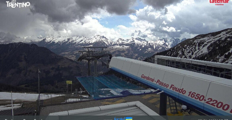 Webcam Пампеаго - Предаццо - Оберегген	 - Latemar- Feudo est