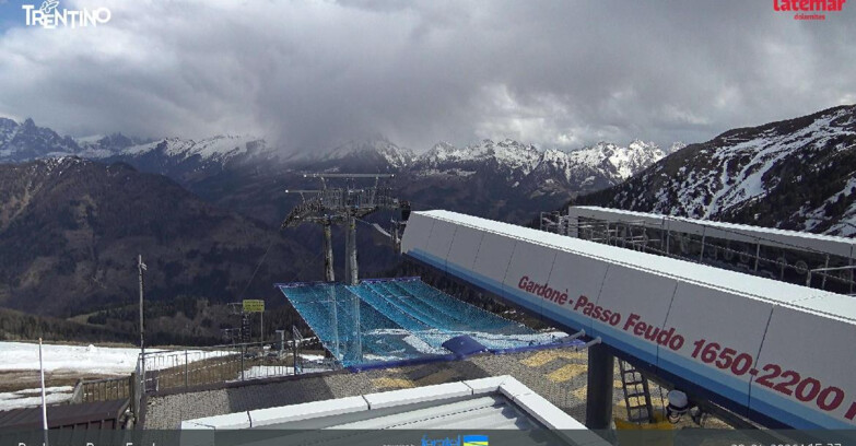 Webcam Пампеаго - Предаццо - Оберегген	 - Latemar- Feudo est