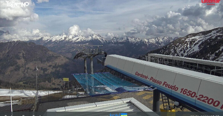 Webcam Пампеаго - Предаццо - Оберегген	 - Latemar- Feudo est