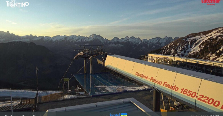 Webcam Пампеаго - Предаццо - Оберегген	 - Latemar- Feudo est