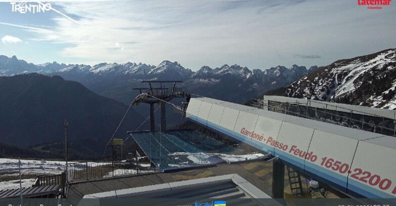 Webcam Пампеаго - Предаццо - Оберегген	 - Latemar- Feudo est