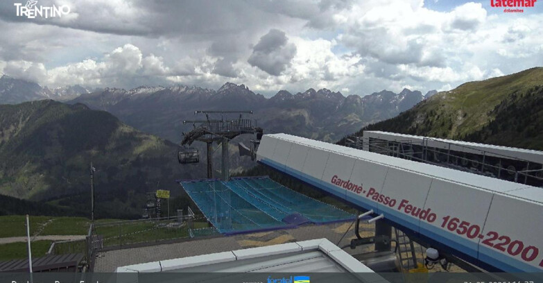 Webcam Pampeago  - Predazzo -  Obereggen - Latemar- Feudo est