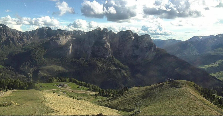 Webcam Pozza di Fassa-Aloch-Buffaure  - Cima 11 e Cima 12