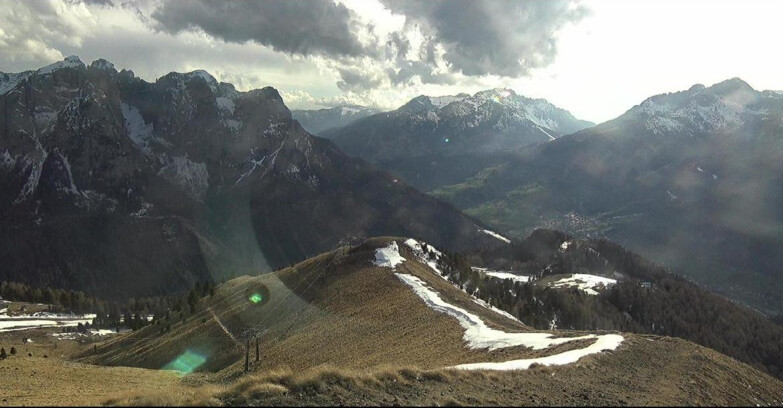 Webcam Pozza di Fassa-Aloch-Buffaure  - Panorama da Buffaure