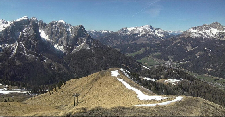 Webcam Pozza di Fassa-Aloch-Buffaure - Panorama da Buffaure