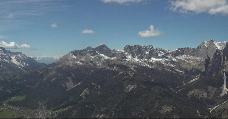 Webcam Pozza di Fassa-Aloch-Buffaure - Panorama da Buffaure