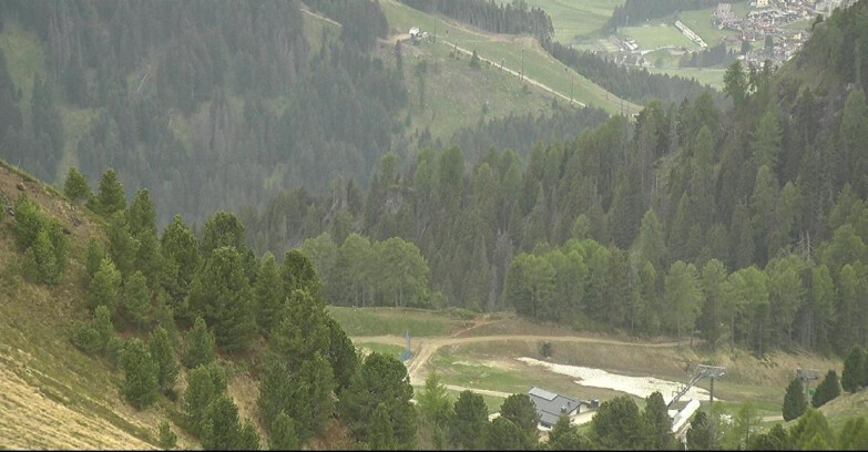 Webcam Pozza di Fassa-Aloch-Buffaure - Panorama da Buffaure