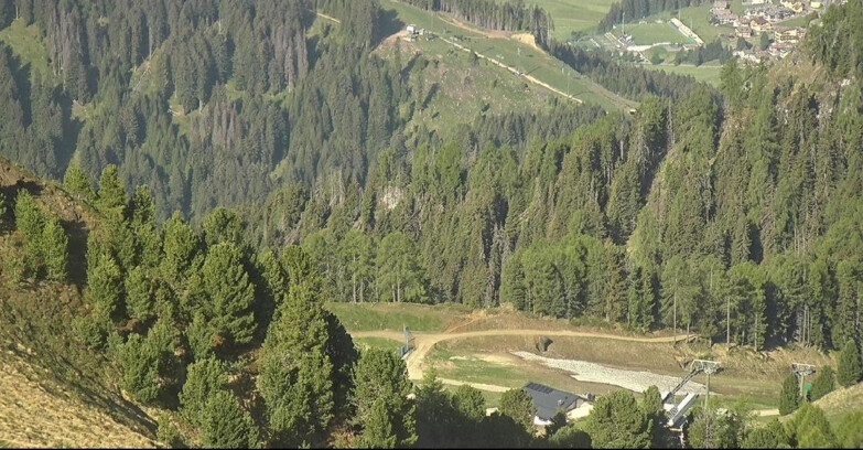 Webcam Pozza di Fassa-Aloch-Buffaure - Panorama da Buffaure