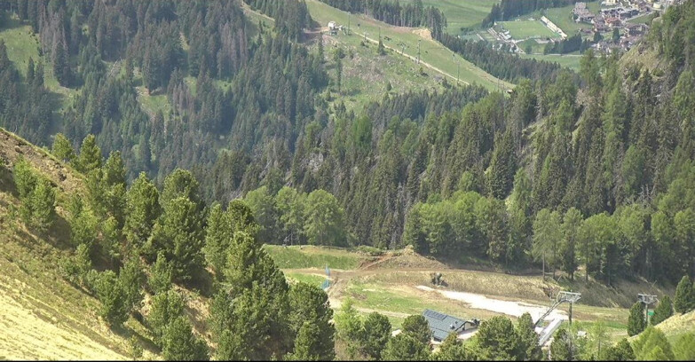 Webcam Pozza di Fassa-Aloch-Buffaure  - Panorama da Buffaure