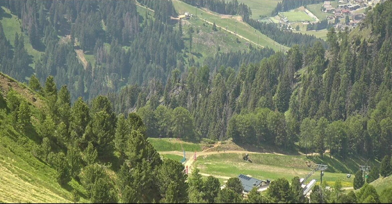 Webcam Pozza di Fassa-Aloch-Buffaure  - Panorama da Buffaure