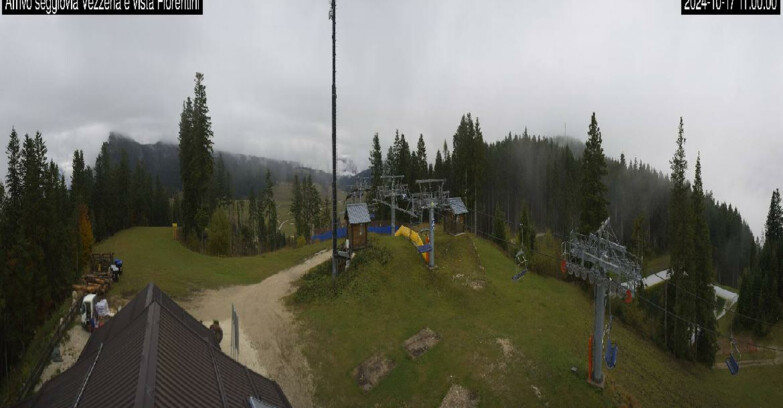 Webcam Lavarone - Chair lift Laghetto 