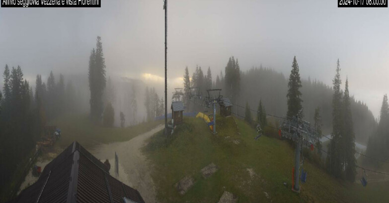 Webcam Lavarone - Chair lift Laghetto 