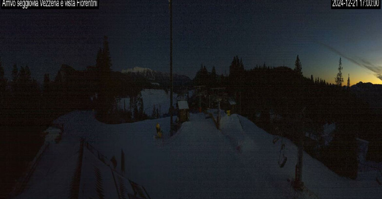 Webcam Lavarone Skigegiet - Laghetto Sessellift 