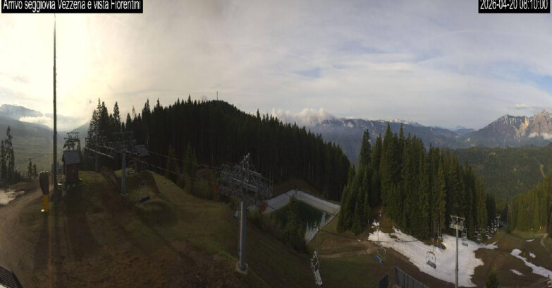 Webcam Лавароне  - Chair lift Laghetto 