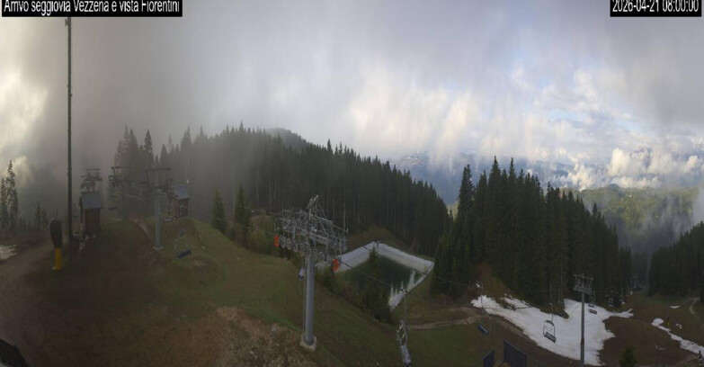 Webcam Ski Area Lavarone  - Chair lift Laghetto 