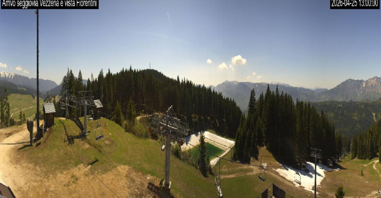 Webcam Lavarone - Chair lift Laghetto 