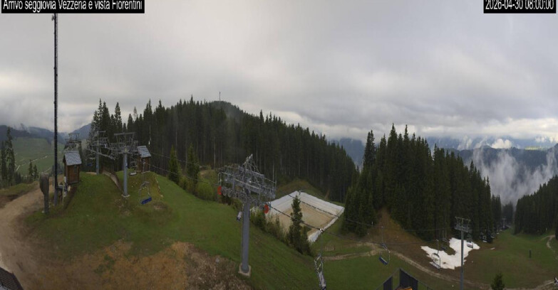 Webcam Lavarone - Chair lift Laghetto 