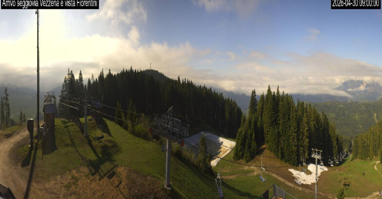 Webcam Lavarone - Chair lift Laghetto 