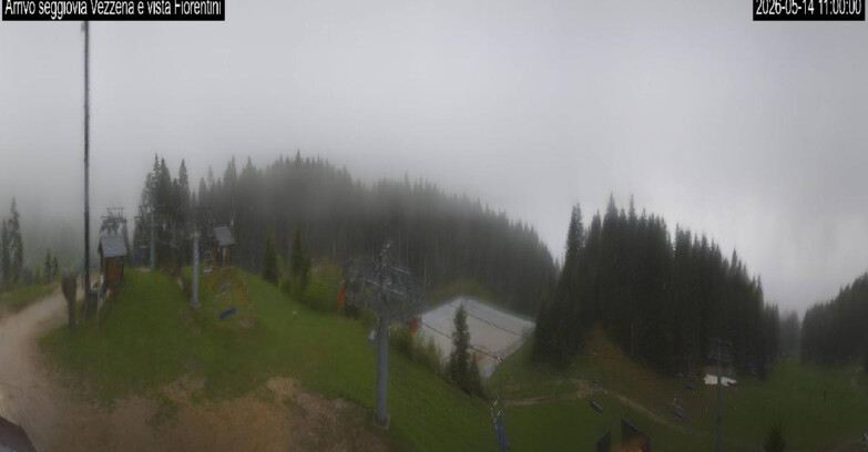 Webcam Ski Area Lavarone  - Chair lift Laghetto 