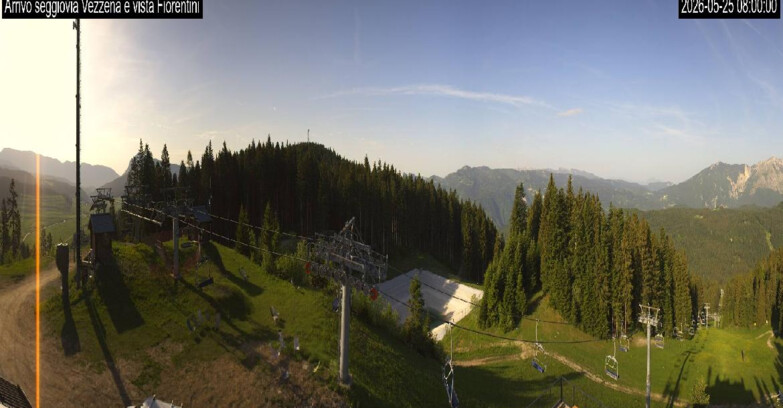 Webcam Lavarone - Chair lift Laghetto 