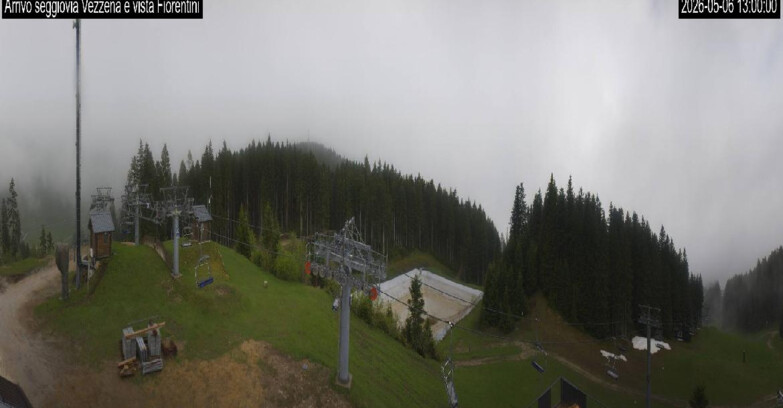 Webcam Lavarone Skigegiet - Laghetto Sessellift 