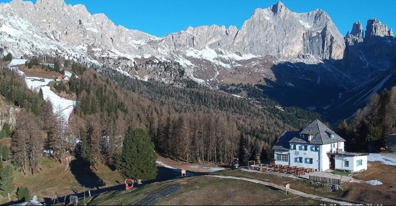 Webcam Vigo di Fassa-Pera-Ciampedìe - Vigo - Roda de Vael -Dolomiti di Fassa