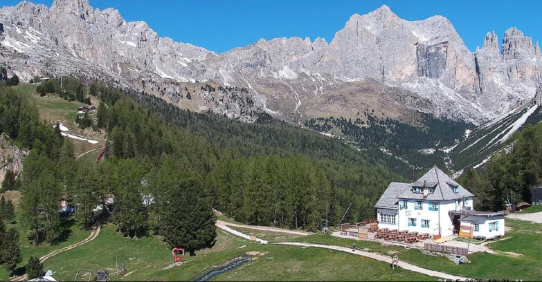 Webcam Vigo di Fassa-Pera-Ciampedie - Vigo - Roda de Vael