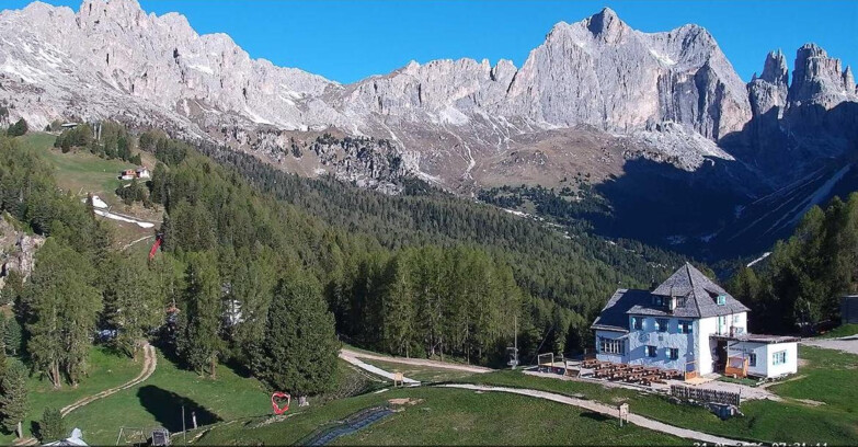 Webcam Vigo di Fassa-Pera-Ciampedie - Vigo - Roda de Vael
