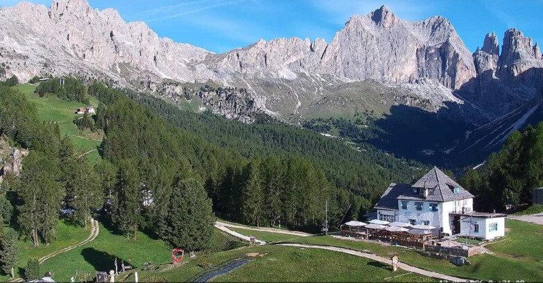 Webcam Vigo di Fassa-Pera-Ciampedìe - Vigo - Roda de Vael